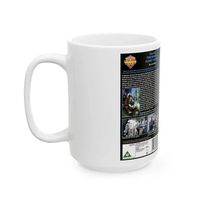 DOCTOR WHO PLANET OF EVIL (VHS COVER) - White Coffee Mug - Go Mug Yourself