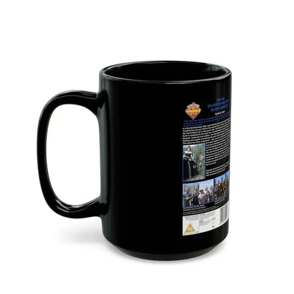 DOCTOR WHO SILVER NEMESIS (VHS COVER) - Black Coffee Mug - Go Mug Yourself