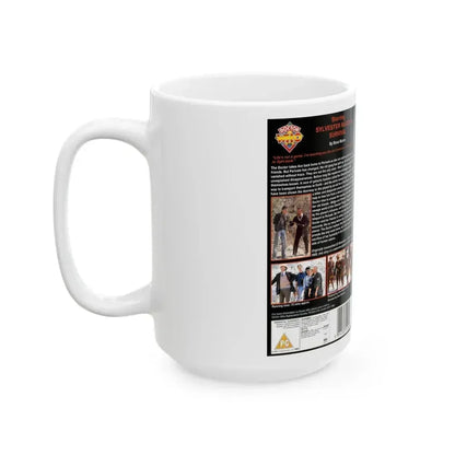 DOCTOR WHO SURVIVAL (VHS COVER) - White Coffee Mug - Go Mug Yourself