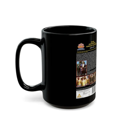 DOCTOR WHO TERROR OF THE AUTONS (VHS COVER) - Black Coffee Mug-Go Mug Yourself