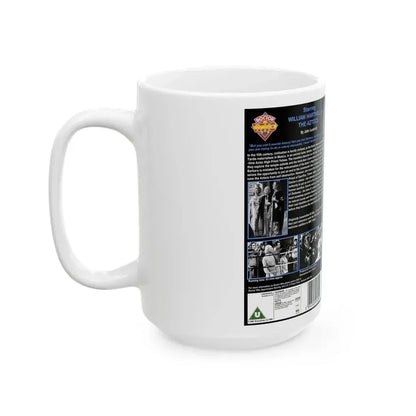 DOCTOR WHO THE AZTECS WILLIAM HARTNELL (VHS COVER) - White Coffee Mug - Go Mug Yourself