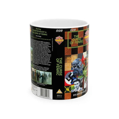 DOCTOR WHO THE CURSE OF FENRIC (VHS COVER) - White Coffee Mug 11oz - Go Mug Yourself