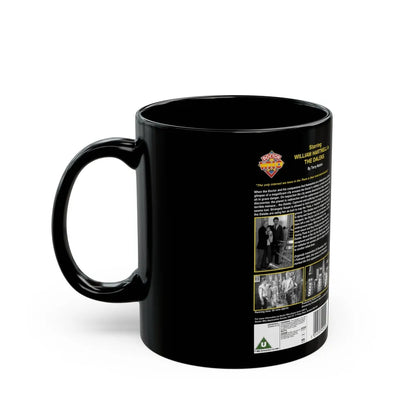 DOCTOR WHO THE DALEKS (VHS COVER) - Black Coffee Mug-Go Mug Yourself