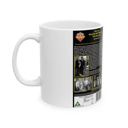 DOCTOR WHO THE DALEKS (VHS COVER) - White Coffee Mug-Go Mug Yourself