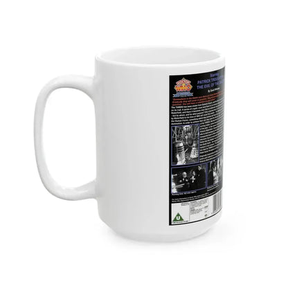 DOCTOR WHO THE EVIL OF THE DALEKS (VHS COVER) - White Coffee Mug - Go Mug Yourself