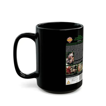 DOCTOR WHO THE HAPPINESS PATROL (VHS COVER) - Black Coffee Mug - Go Mug Yourself