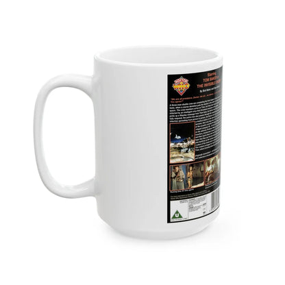 DOCTOR WHO THE INVISIBLE ENEMY (VHS COVER) - White Coffee Mug-Go Mug Yourself