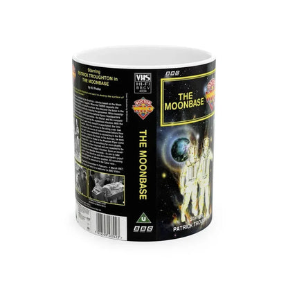 DOCTOR WHO THE MOONBASE (VHS COVER) - White Coffee Mug 11oz - Go Mug Yourself