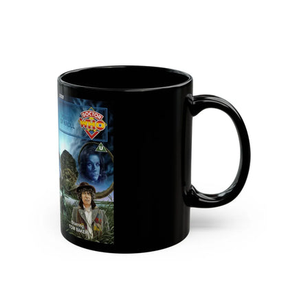 DOCTOR WHO THE POWER OF KROLL (VHS COVER) - Black Coffee Mug-Go Mug Yourself