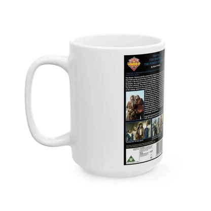 DOCTOR WHO THE POWER OF KROLL (VHS COVER) - White Coffee Mug - Go Mug Yourself