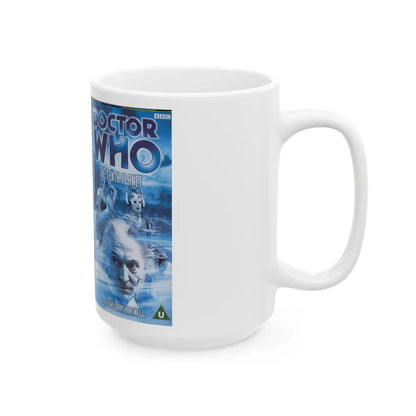 DOCTOR WHO THE TENTH PLANET WILLIAM HARTNELL (VHS COVER) - White Coffee Mug-Go Mug Yourself