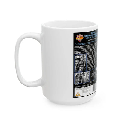 DOCTOR WHO THE TOMB OF THE CYBERMEN (VHS COVER) - White Coffee Mug-Go Mug Yourself