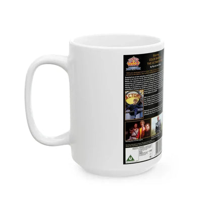 DOCTOR WHO THE ULTIMATE FOE (VHS COVER) - White Coffee Mug - Go Mug Yourself