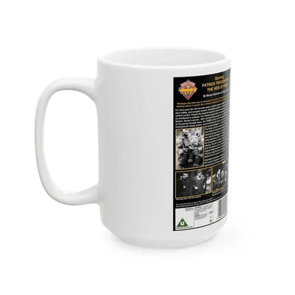 DOCTOR WHO THE WEB OF FEAR (VHS COVER) - White Coffee Mug - Go Mug Yourself