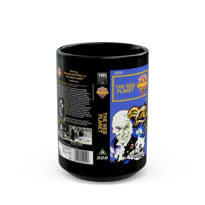 DOCTOR WHO THE WEB PLANET (VHS COVER) - Black Coffee Mug 15oz - Go Mug Yourself