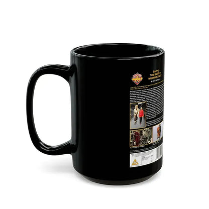 DOCTOR WHO WARRIORS GATE (VHS COVER) - Black Coffee Mug - Go Mug Yourself