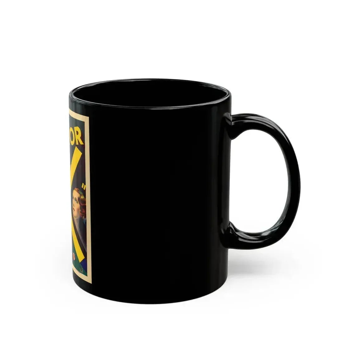 DOCTOR X 1932 Movie Poster - Black Coffee Mug - Go Mug Yourself