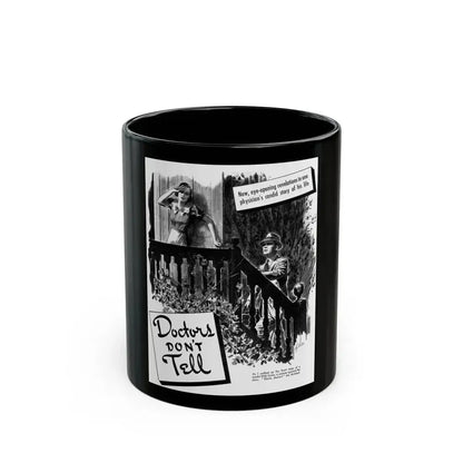 Doctors Don't Tell, Liberty magazine, April 16,1938 - Black Coffee Mug 11oz - Go Mug Yourself