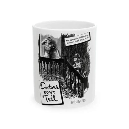 Doctors Don't Tell, Liberty magazine, April 16,1938 - White Coffee Mug 11oz - Go Mug Yourself