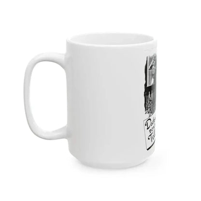 Doctors Don't Tell, Liberty magazine, April 16,1938 - White Coffee Mug - Go Mug Yourself
