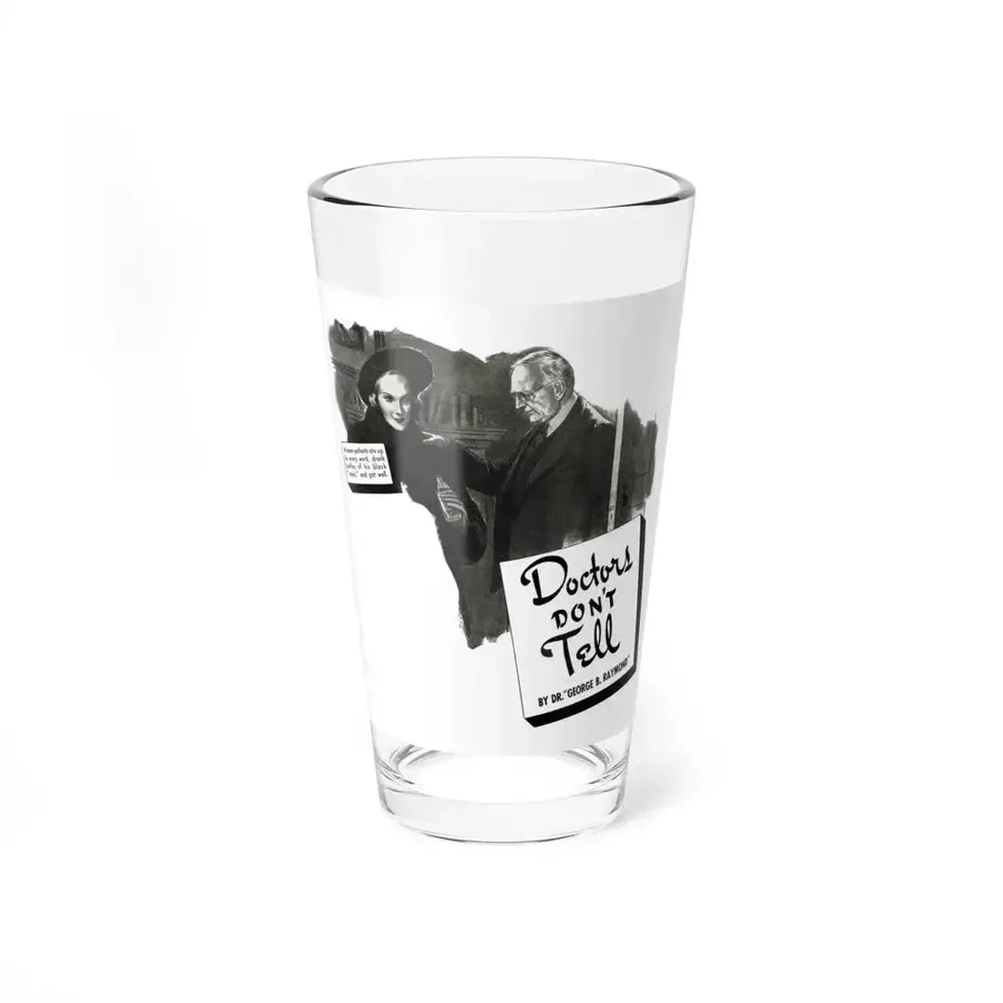 Doctors Don't Tell, Liberty, May 7, 1938 - Pint Glass 16oz 16oz - Go Mug Yourself