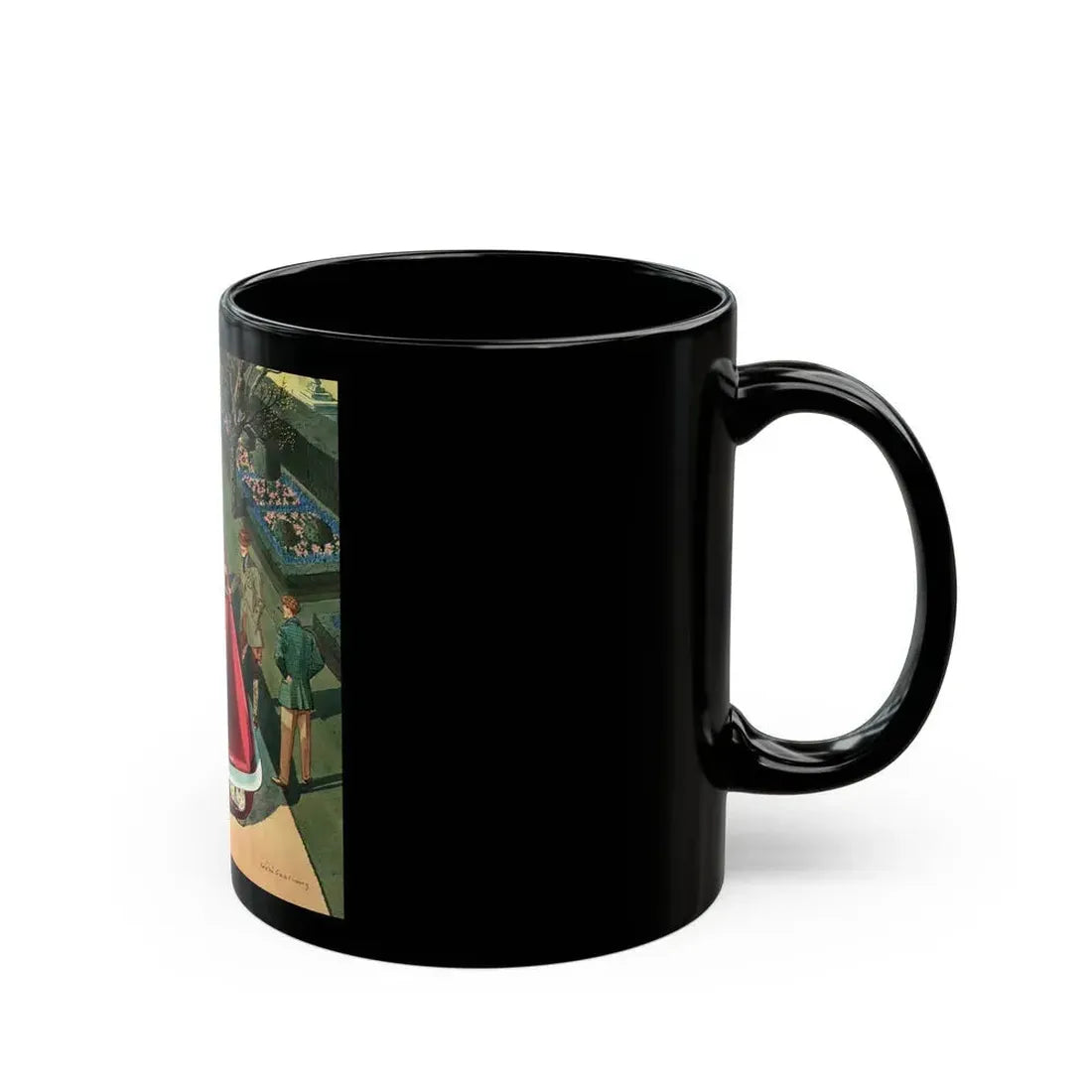 Dodge Firearrow, Esquire magazine, August 1954 - Black Coffee Mug - Go Mug Yourself