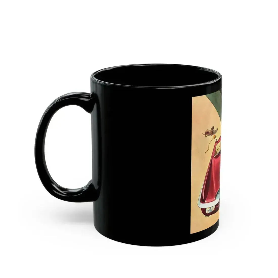 Dodge Firearrow, Esquire magazine, August 1954 - Black Coffee Mug - Go Mug Yourself