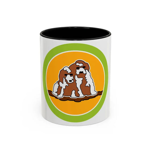 Dog Care (Boy Scout Merit Badge) Accent Coffee Mug 11oz Black - Go Mug Yourself