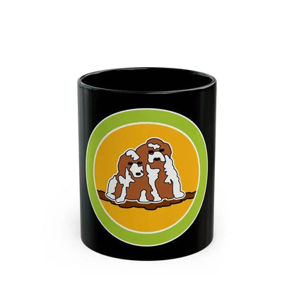 Dog Care (Boy Scout Merit Badge) Black Coffee Mug 11oz - Go Mug Yourself