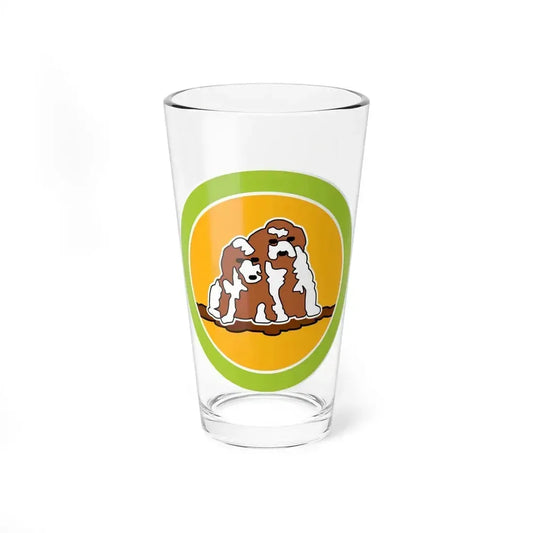 Dog Care (Boy Scout Merit Badge) Pint Glass 16oz 16oz - Go Mug Yourself