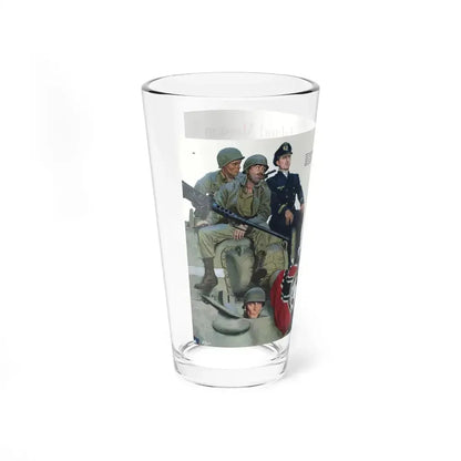 Dog Island Mission, Collier's, November 8, 1952 - Pint Glass 16oz - Go Mug Yourself