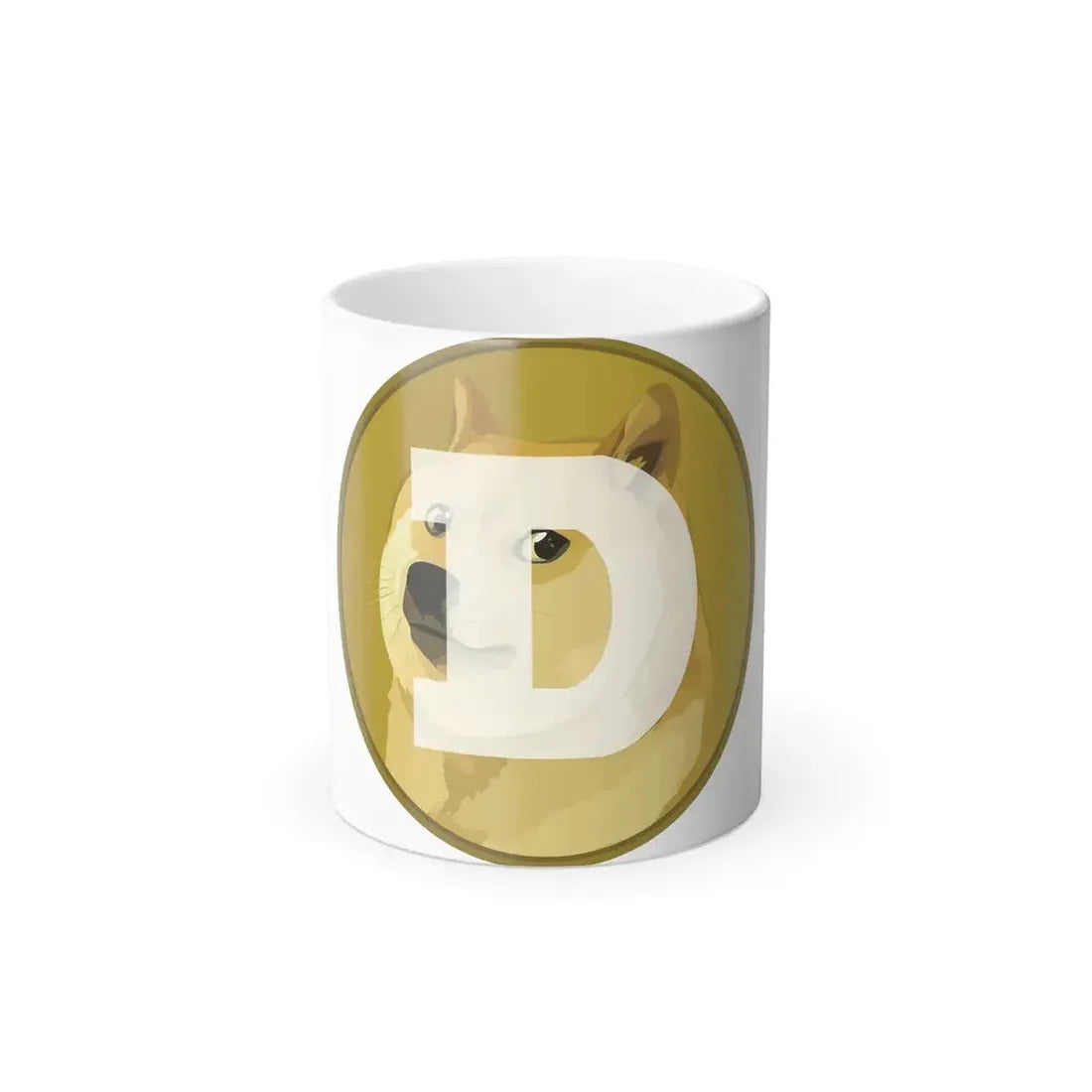 DOGECOIN DOGE (Cryptocurrency) Color Changing Mug 11oz Default Title 11oz - Go Mug Yourself