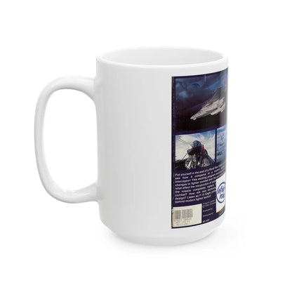 DOGFIGHT VIDEO ORDNANCE (VHS COVER) - White Coffee Mug-Go Mug Yourself