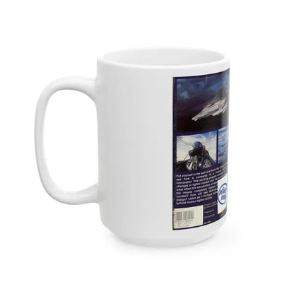 DOGFIGHT VIDEO ORDNANCE (VHS COVER) - White Coffee Mug - Go Mug Yourself