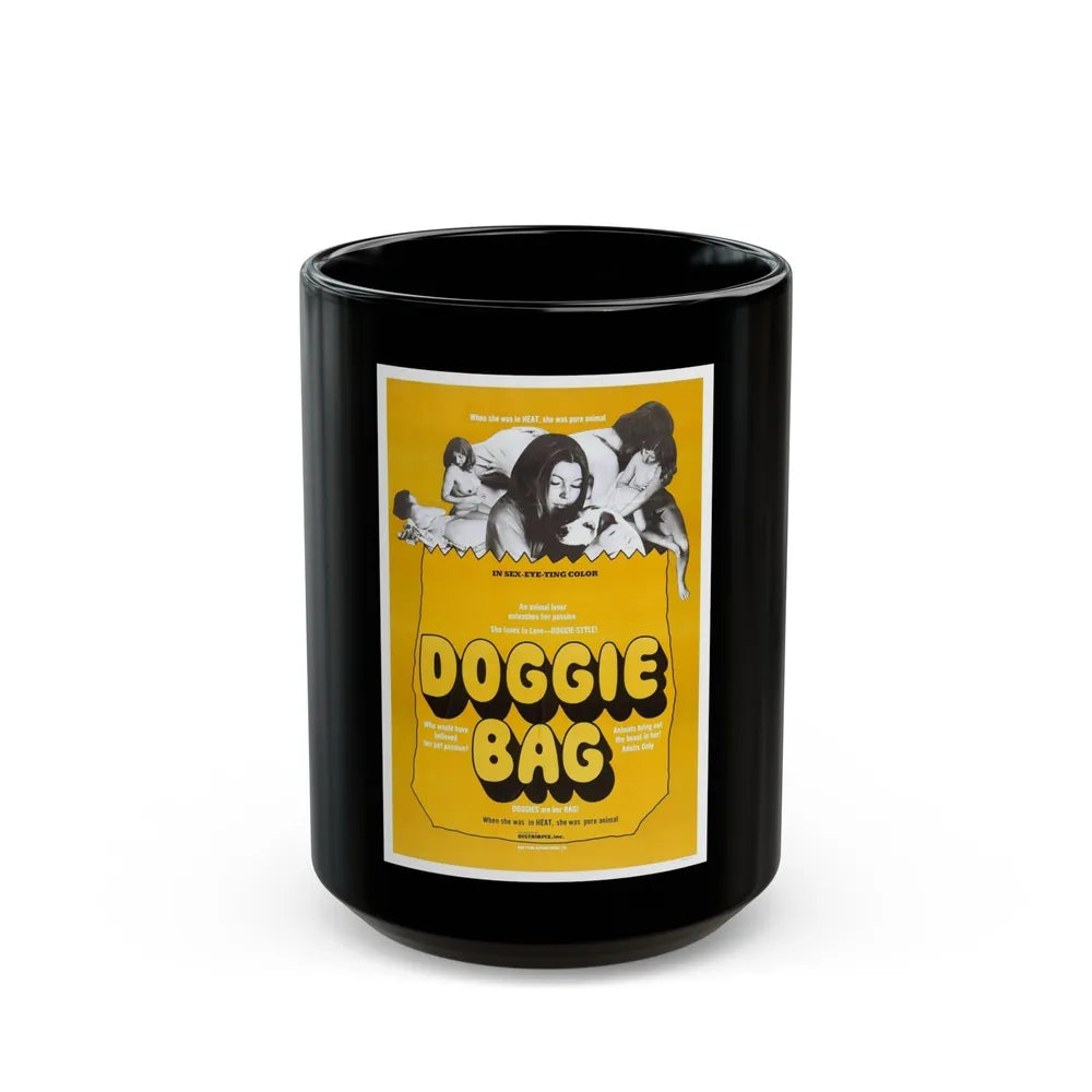 DOGGIE BAG 1969 Movie Poster - Black Coffee Mug-15oz-Go Mug Yourself