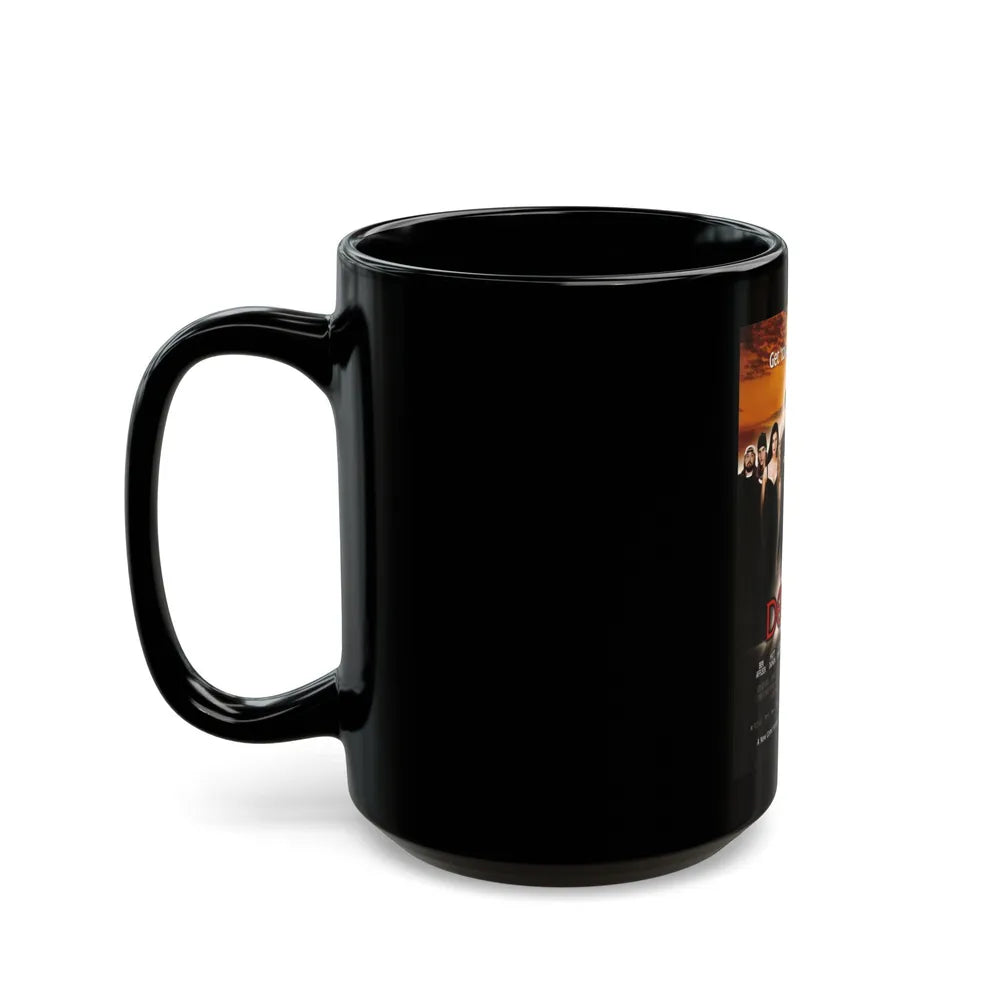 DOGMA 1999 Movie Poster - Black Coffee Mug-Go Mug Yourself