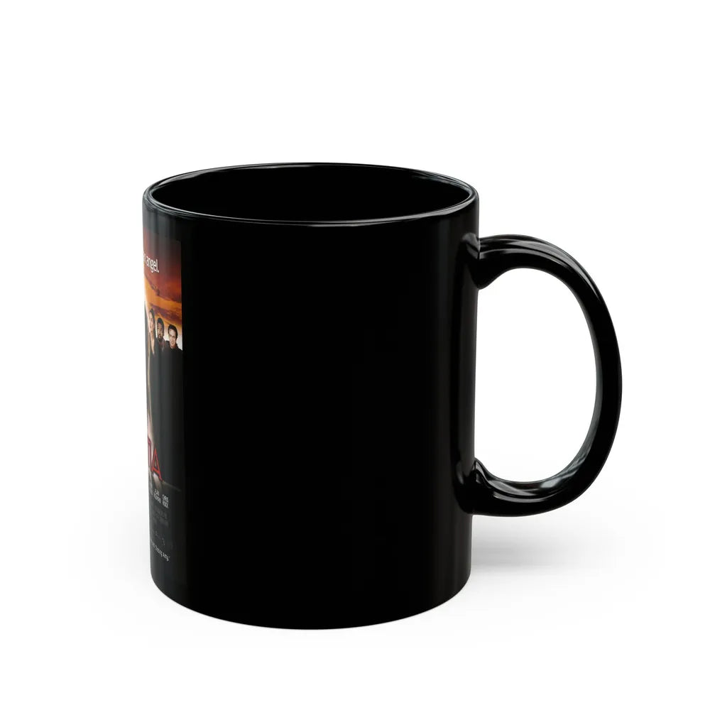 DOGMA 1999 Movie Poster - Black Coffee Mug-Go Mug Yourself