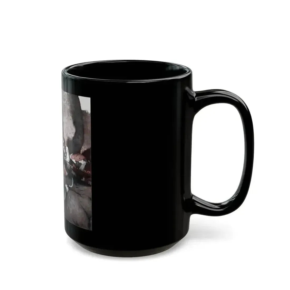 Dogs That Free and Stay, McCalls magazine, November 1923 - Black Coffee Mug - Go Mug Yourself