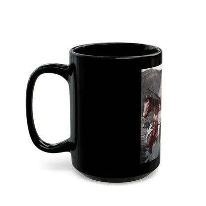 Dogs That Free and Stay, McCalls magazine, November 1923 - Black Coffee Mug - Go Mug Yourself