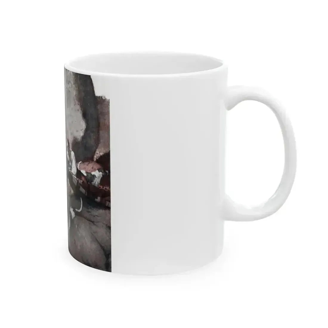 Dogs That Free and Stay, McCalls magazine, November 1923 - White Coffee Mug - Go Mug Yourself