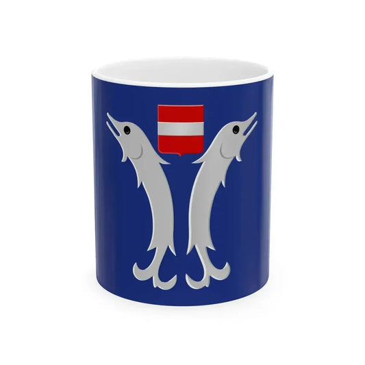 Doische vlag (Belgium) White Coffee Mug 11oz - Go Mug Yourself