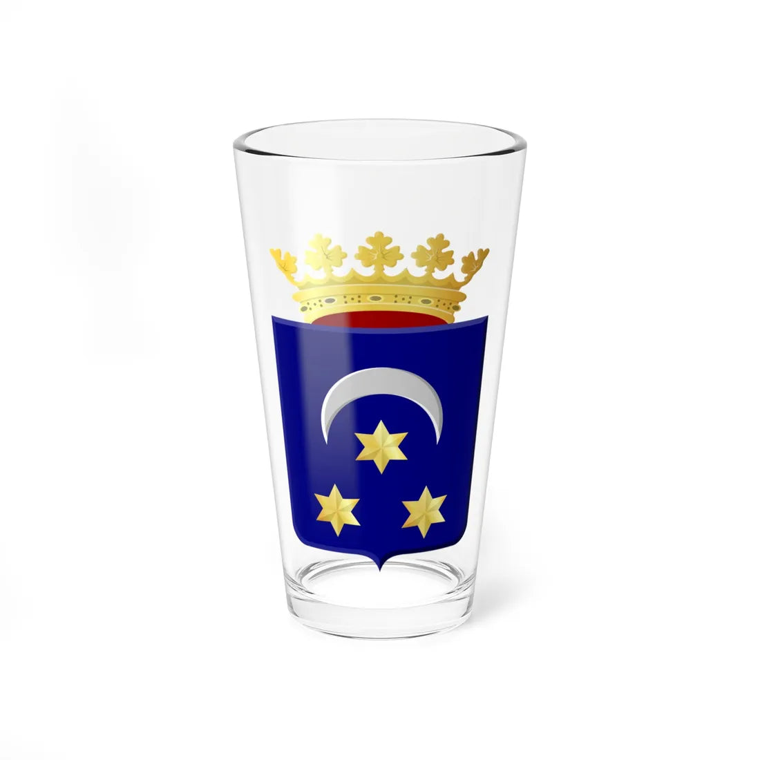 Dokkum wapen (Netherlands) (Coat of Arms) Pint Glass 16oz 16oz - Go Mug Yourself