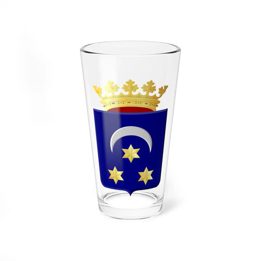 Dokkum wapen (Netherlands) (Coat of Arms) Pint Glass 16oz 16oz - Go Mug Yourself