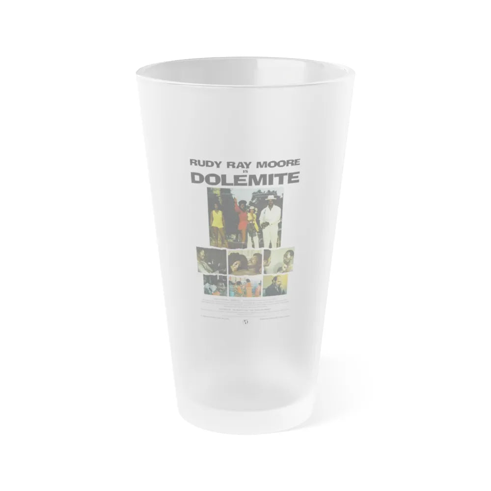 DOLEMITE (2) 1975 Movie Poster - Frosted Pint Glass 16oz-16oz-Frosted-Go Mug Yourself