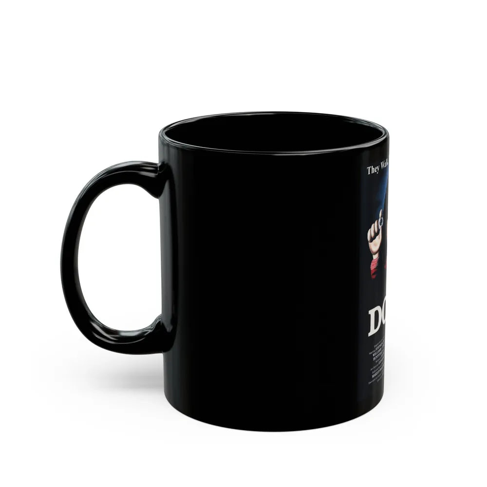 DOLLS 1986 Movie Poster - Black Coffee Mug-Go Mug Yourself