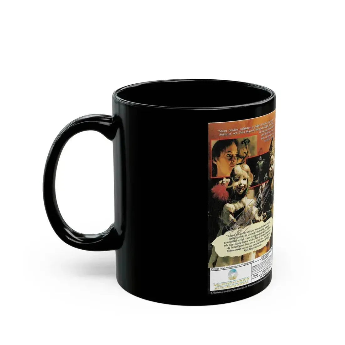 DOLLS DOCKORNA (VHS COVER) - Black Coffee Mug - Go Mug Yourself