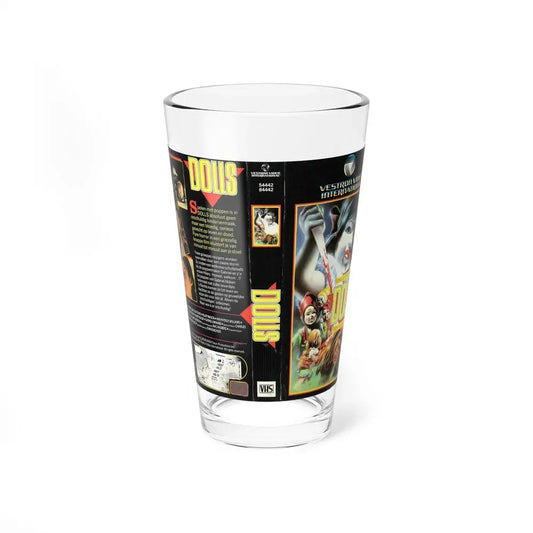 DOLLS VESTRON (VHS COVER) Pint Glass 16oz 16oz - Go Mug Yourself