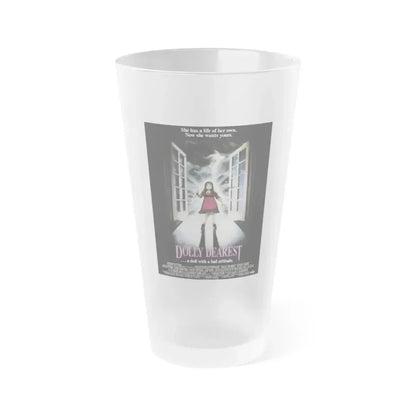 DOLLY DEAREST 1991 Movie Poster - Frosted Pint Glass 16oz 16oz Frosted - Go Mug Yourself