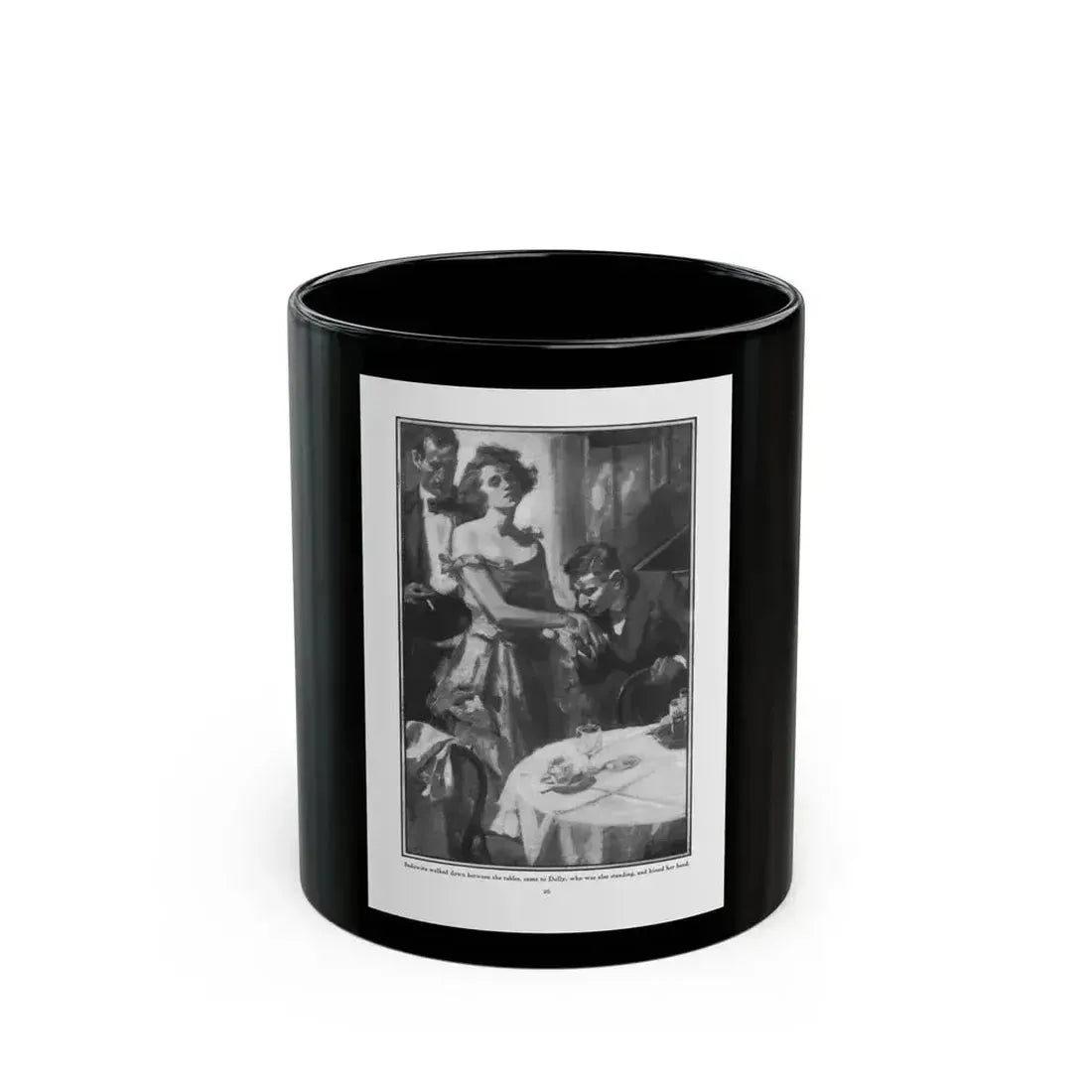 Dolly of Logan Square, Everybody's Magazine, August 1922 - Black Coffee Mug 11oz - Go Mug Yourself