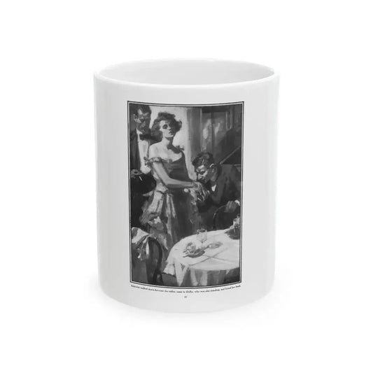 Dolly of Logan Square, Everybody's Magazine, August 1922 - White Coffee Mug 11oz - Go Mug Yourself